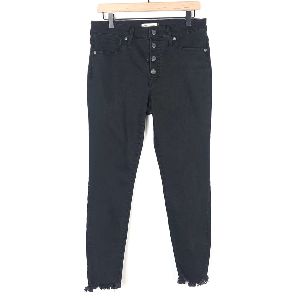 SOLD Madewell 9” High Rise Button Fly Jeans - Picture 2 of 11